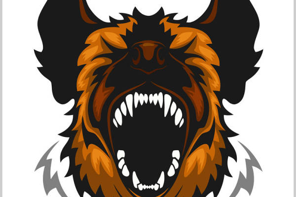 狂野狼头裁片印花:服装印花新选择