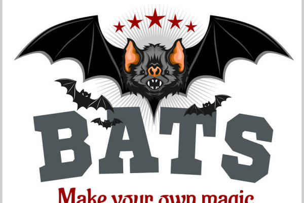 万圣节蝙蝠裁片印花,打造个性化服装