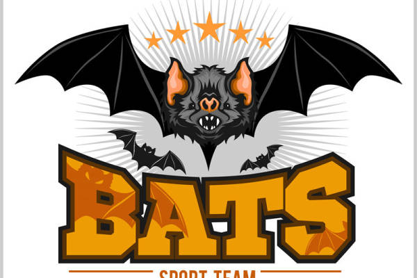 裁片印花：蝙蝠图案服装印花设计