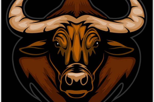 牛头图案裁片印花，服装印花设计灵感