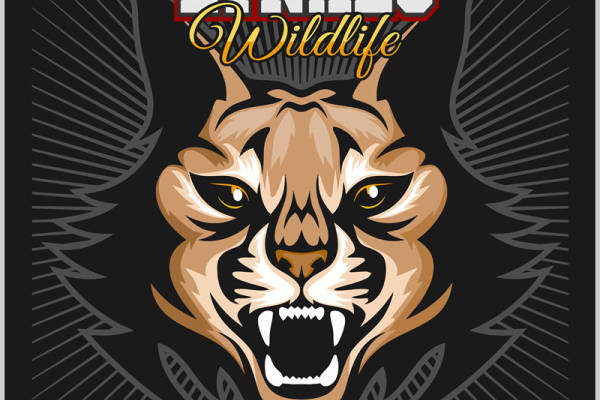 野性猛兽纹样：Lynxes Wildlife服装印花