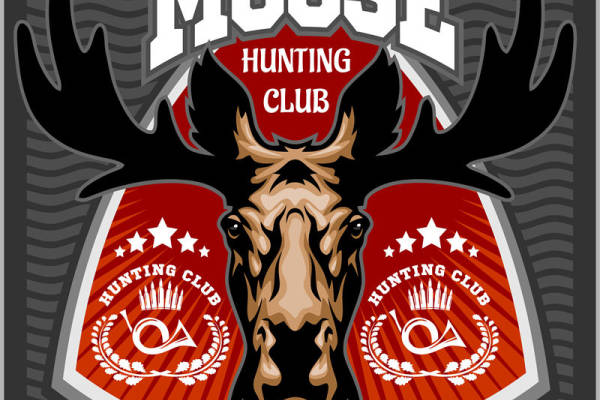 摩鹿加猎鹿俱乐部服装印花裁片素材