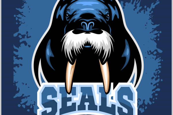 猛兽海豹头像裁片印花，打造个性服装