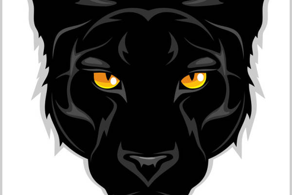 黑豹头像裁片印花:服装印花设计灵感