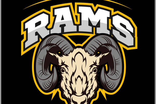 野性狂野的公羊头图案，打造个性服装印花