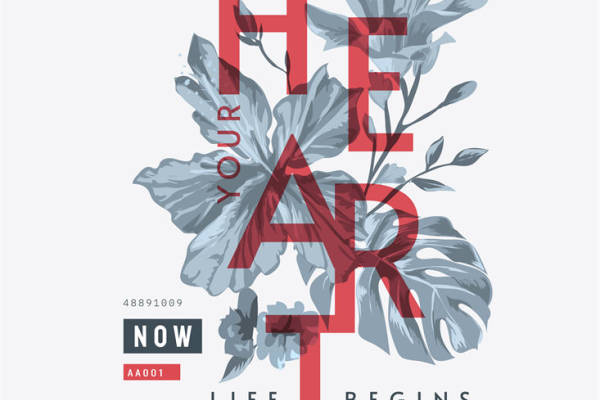 绽放艺术：优雅花卉图案服装印花裁片