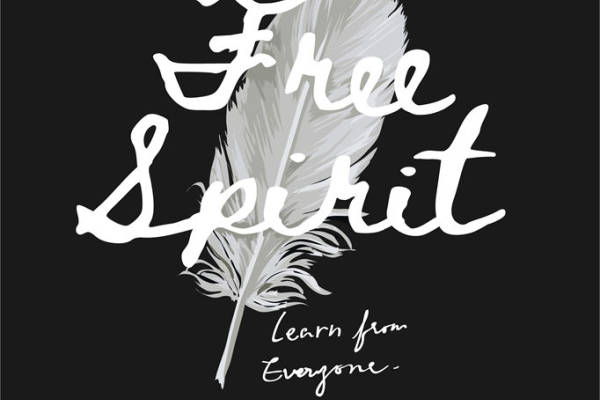 自由灵魂羽毛图案，打造个性服装印花