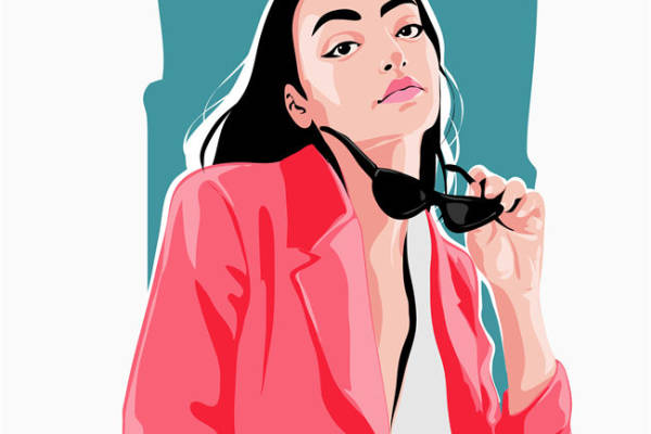 时尚女性印花图案:打造个性服装裁片印花