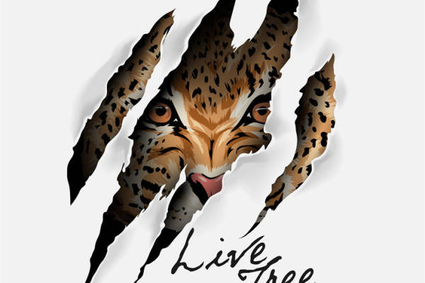 豹纹纹理裁片印花，打造个性时尚服装