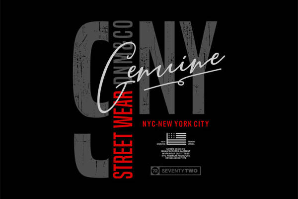 街头风格街头印花图案，适合服装裁片印花