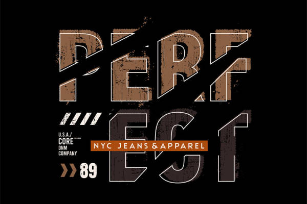 复古工业风服装印花图案,打造独特个性