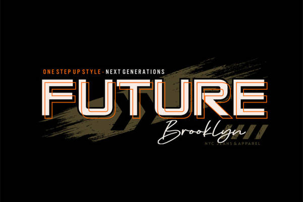 未来风格裁片印花，打造个性时尚服装