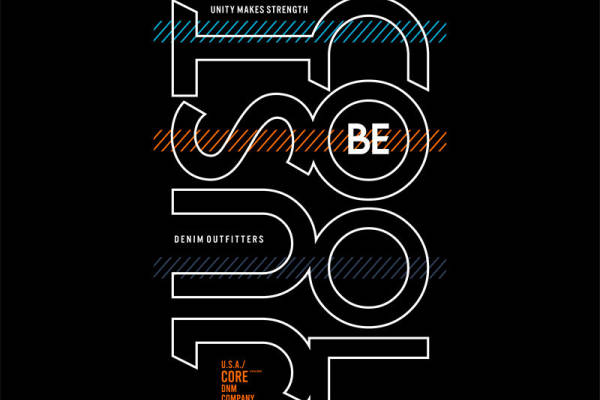 时尚裁片印花:简约几何图案服装印花素材