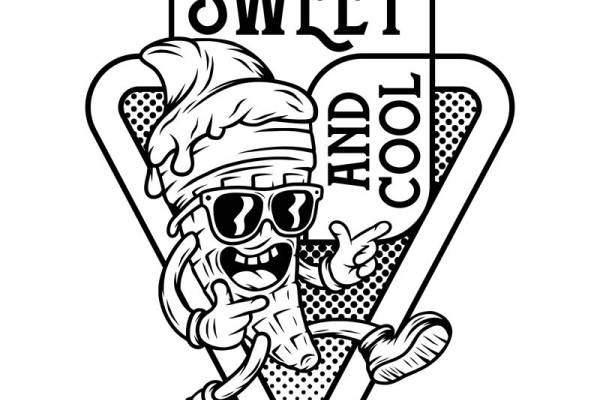 甜酷甜酷，时尚印花裁片，打造个性服装