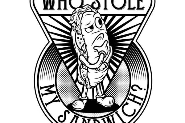 裁片印花：谁偷了我的三明治？创意服装印花设计