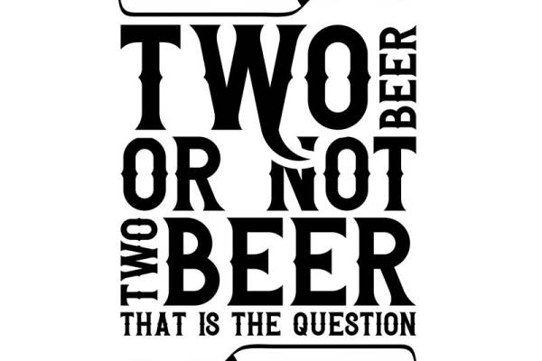 复古风格啤酒瓶印花图案，打造个性服装裁片