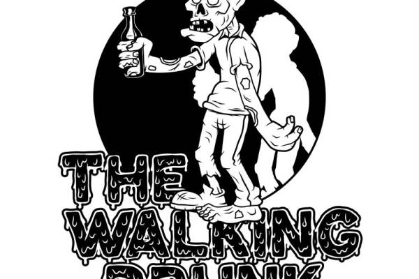 恐怖僵尸图案裁片印花,打造个性服装