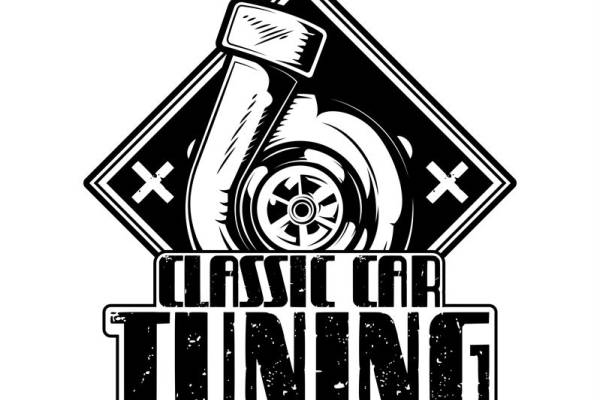 经典汽车调校图案裁片印花，打造个性服装