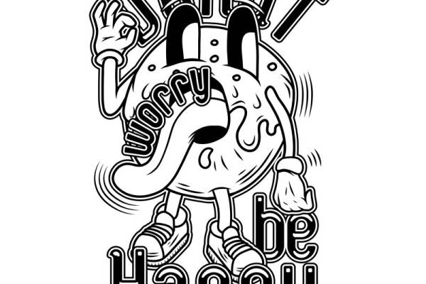 轻松愉悦的甜甜圈印花裁片,打造个性服装