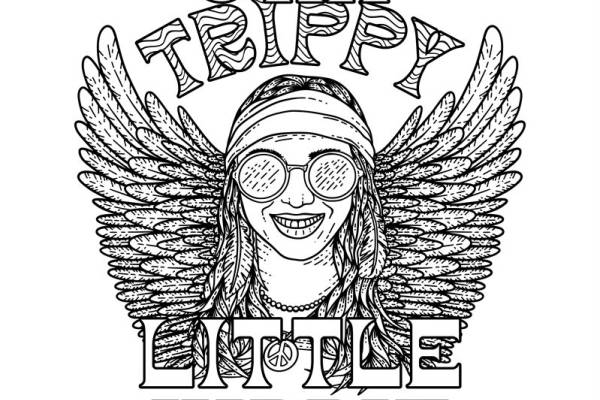 复古嬉皮士风格裁片印花，打造个性服装