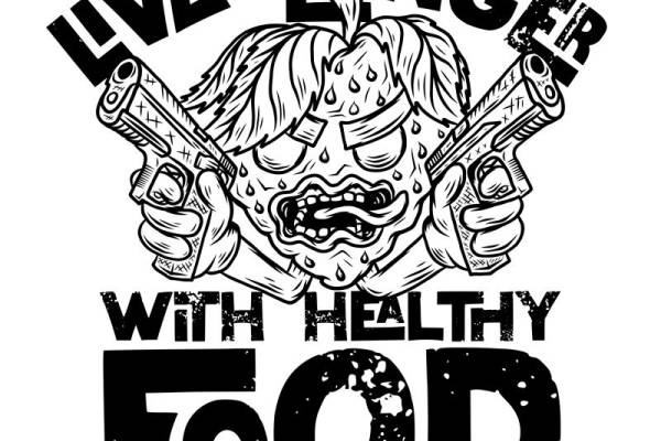 活久见！个性十足的枪械图案服装印花