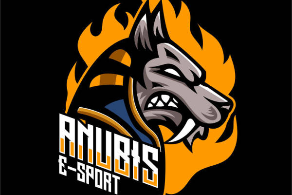 狼头火焰纹样裁片印花，服装印花新选择