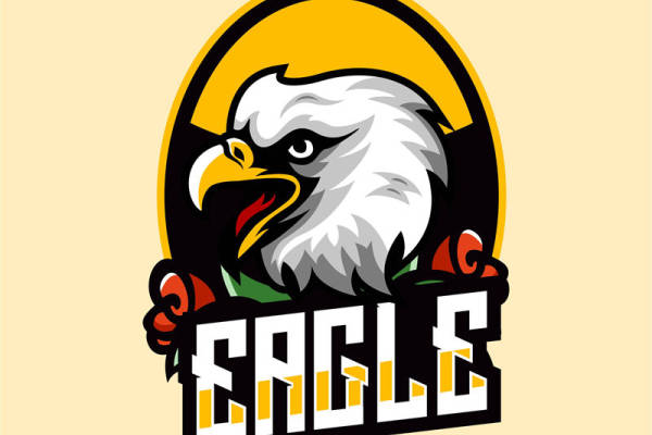 鹰头图案裁片印花,时尚服装印花设计灵感