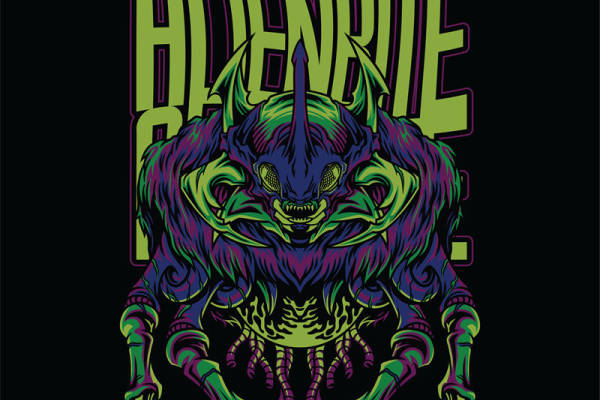 超酷异形生物裁片印花，打造个性服装