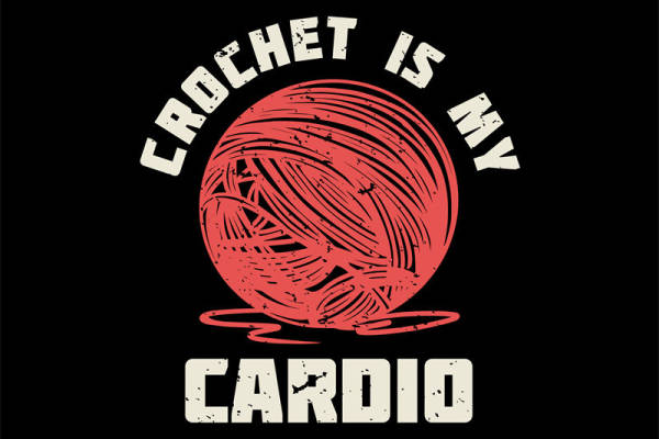 裁片印花 | 红色毛线球图案服装印花