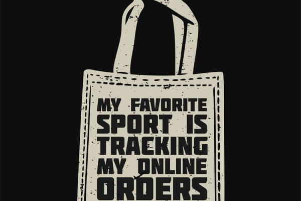 复古风袋型图案，打造个性服装印花