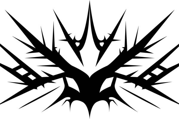 时尚尖锐刺花图案：服装印花裁片设计灵感