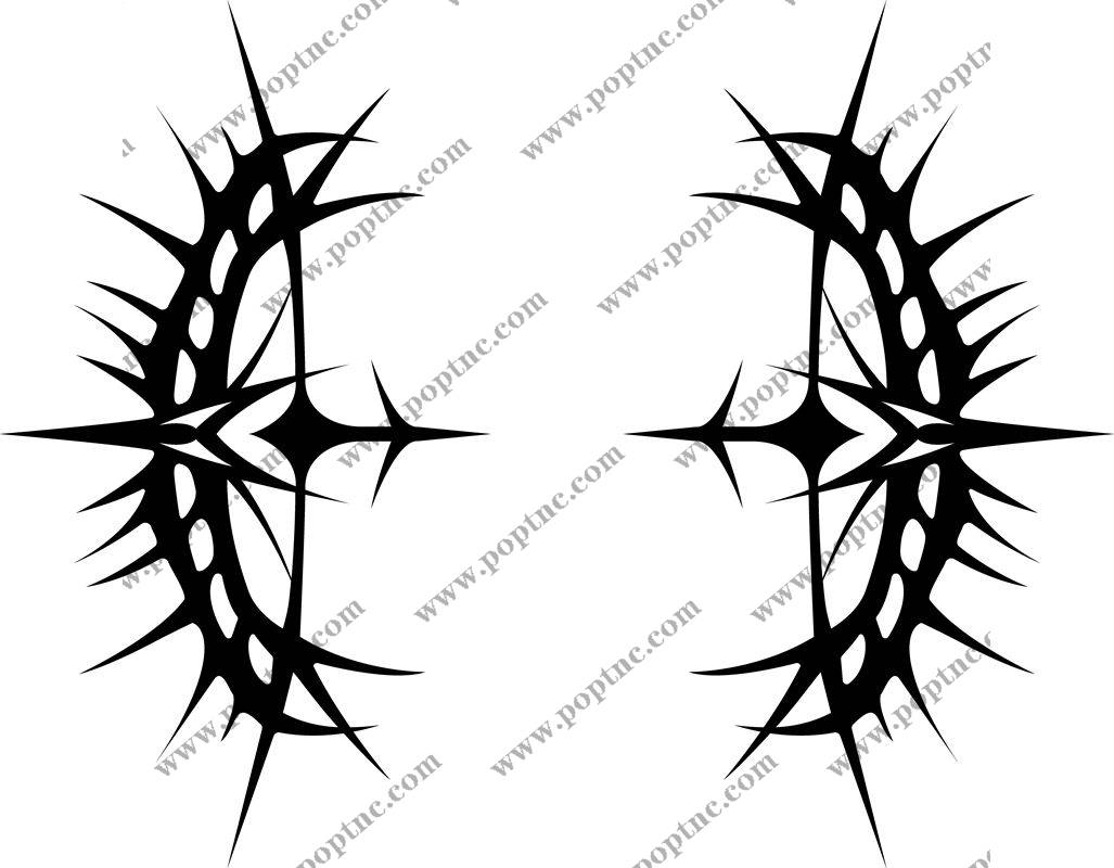 时尚裁片印花设计:独特刺绣风格服装印花