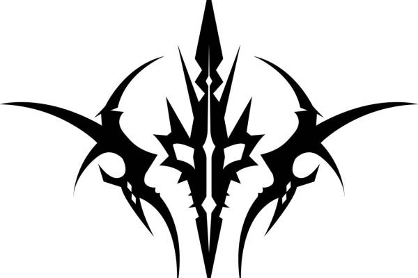 暗黑风格裁片印花设计，打造个性服装