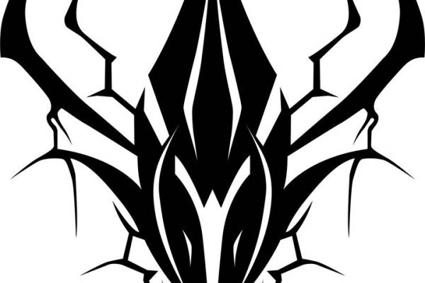 暗黑风格裁片印花设计，打造个性服装