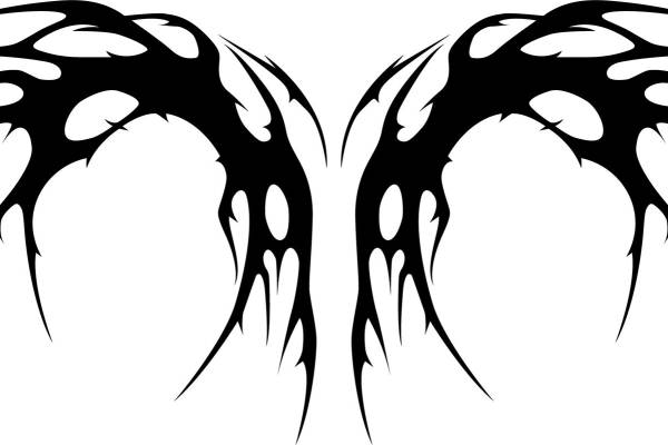 翅膀图案裁片印花：时尚服装印花设计灵感