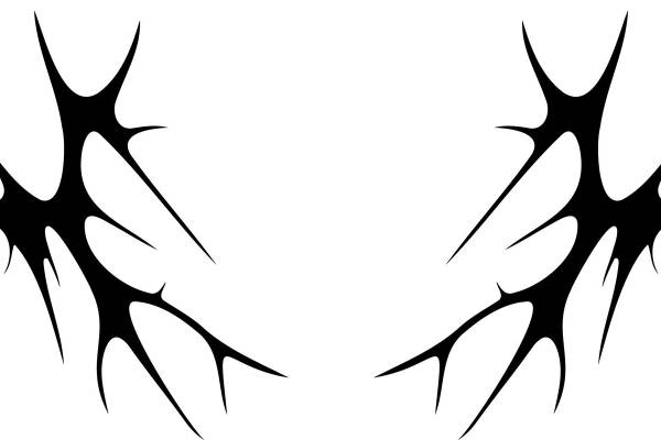 时尚尖刺花型裁片印花，打造独特服装设计