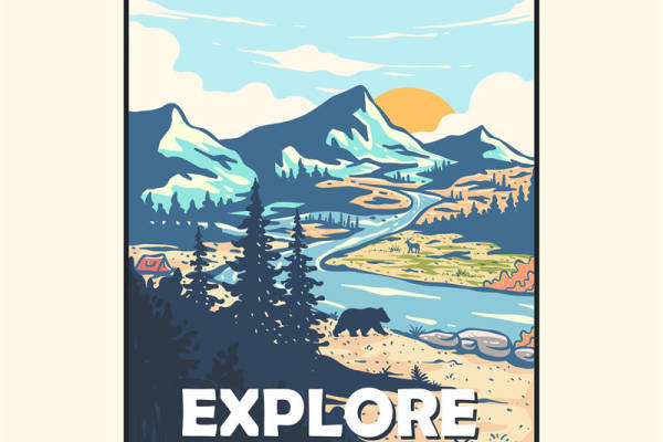 探索自然风光，打造个性服装印花