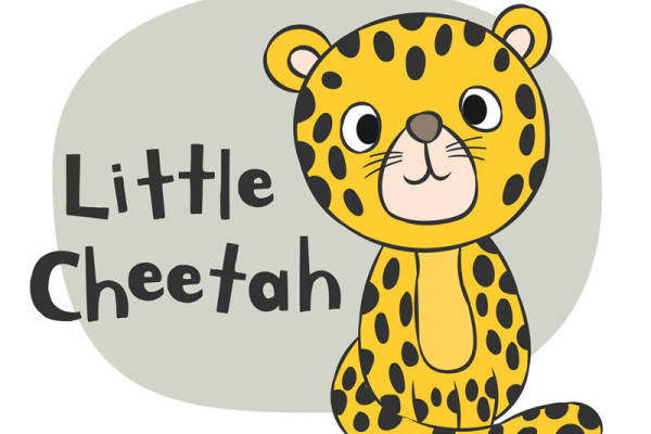 可爱豹纹裁片印花，打造个性服装设计