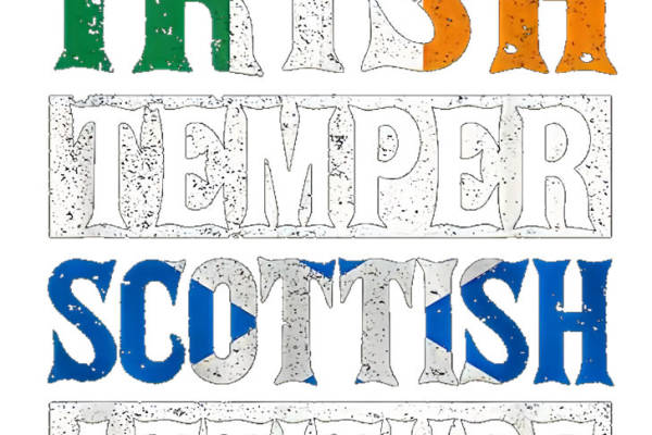 复古爱尔兰风格服装印花裁片设计