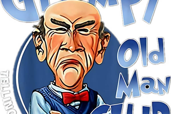 复古老爷爷表情印花,打造个性服装