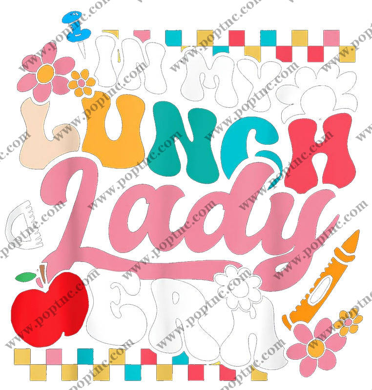 裁片印花:可爱花型图案,打造个性服装