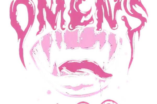 粉色火焰纹样服装印花裁片设计