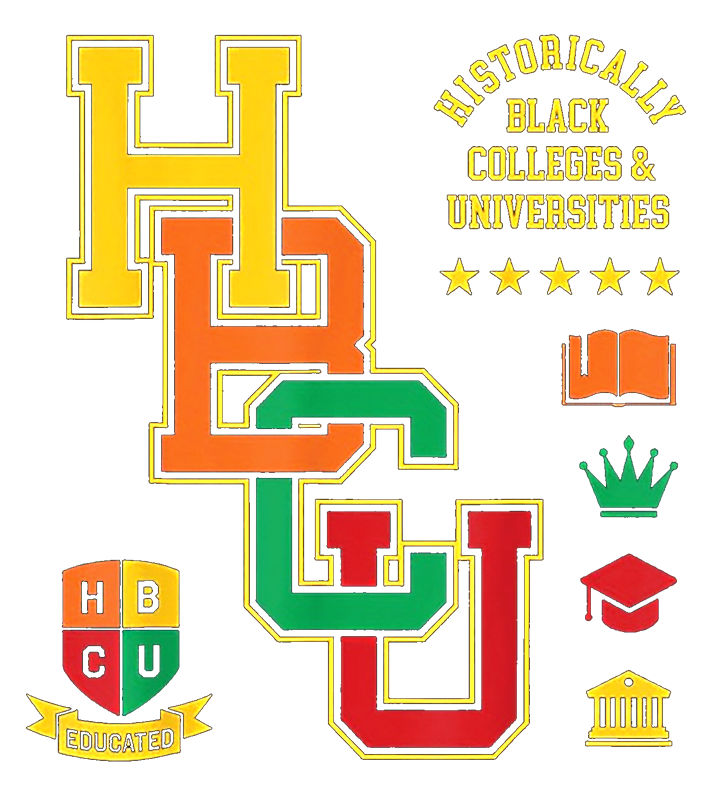 复古校园风HBCU服装印花图案设计