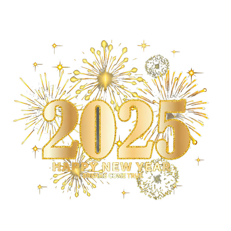 2025年金色烟花图案：服装印花裁片设计灵感