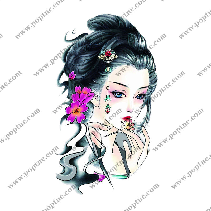 古典花型裁片印花:打造优雅服装