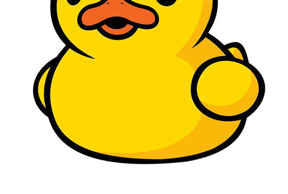 可爱小黄鸭裁片印花，为你的服装增添童趣