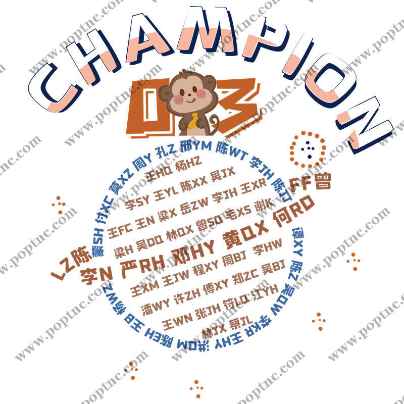 创意冠军印花图案:服装印花与裁片印花的理想选择