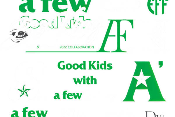 时尚裁片印花：绿色花卉图案服装印花