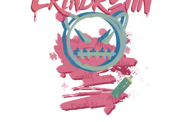 创意涂鸦风格服装印花素材,轻松打造个性潮牌