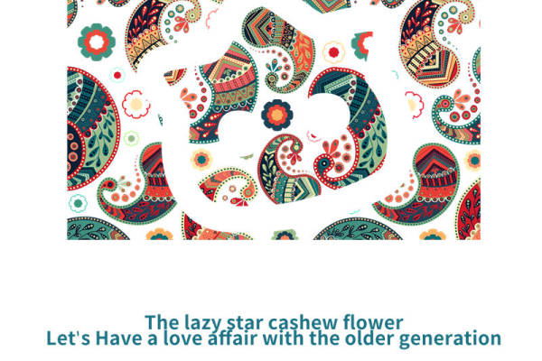 复古民族风花型印花图案，打造个性服装